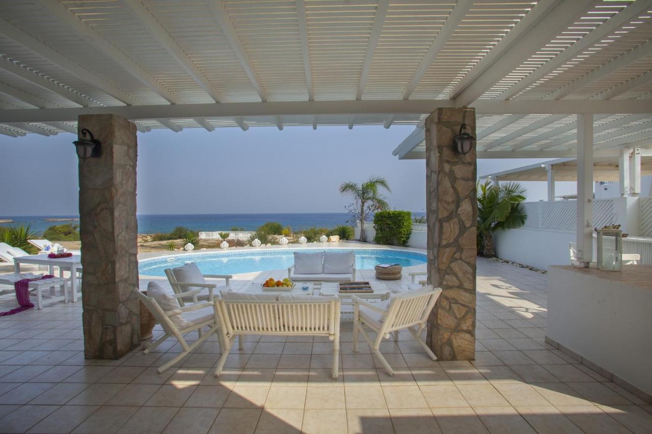 Mimoza Seafront Villa Protaras Exteriér fotografie